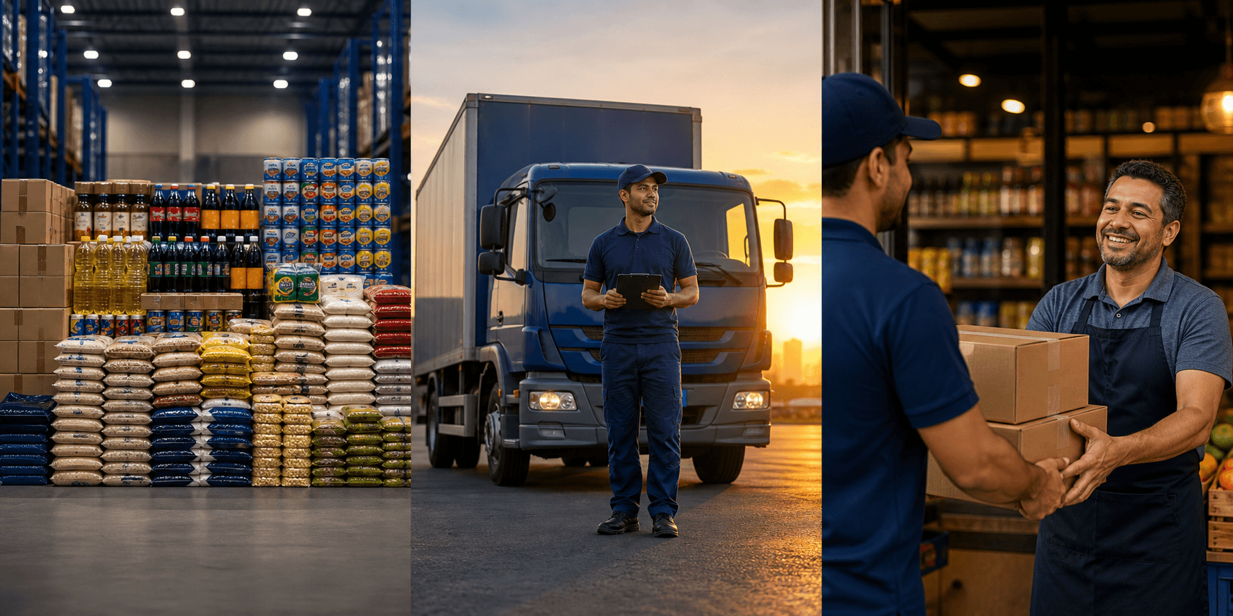 Estoque de produtos distribuídos pela Discar